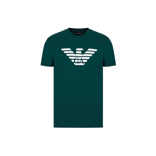 EMPORIO ARMANI T-Shirts Men Green