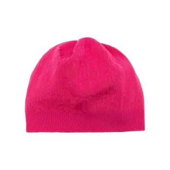 MOSCHINO Wool-blend Intarsia-logo Beanie