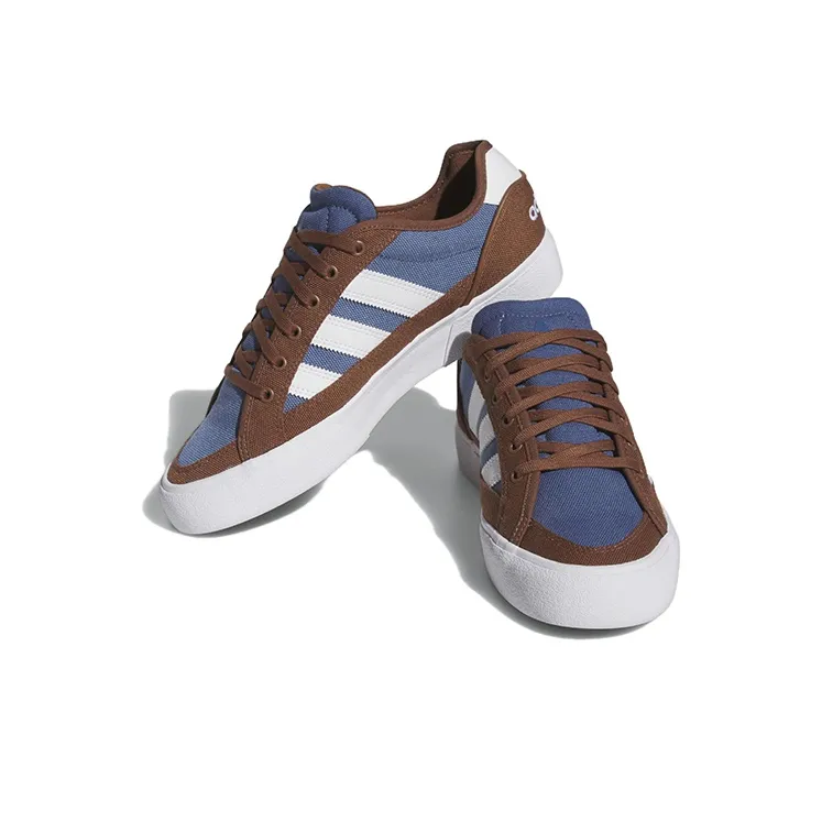 Adidas Court Tns Premiere Preloved Brown Cloud White Crew Blue-3