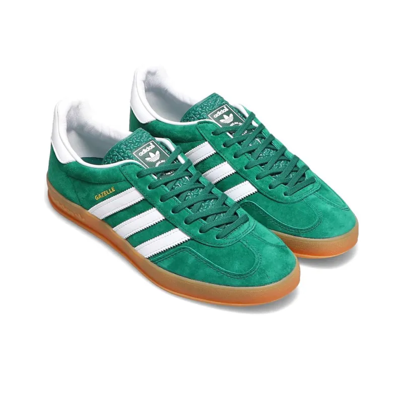 Adidas Gazelle Indoor Collegiate Green Gum-2