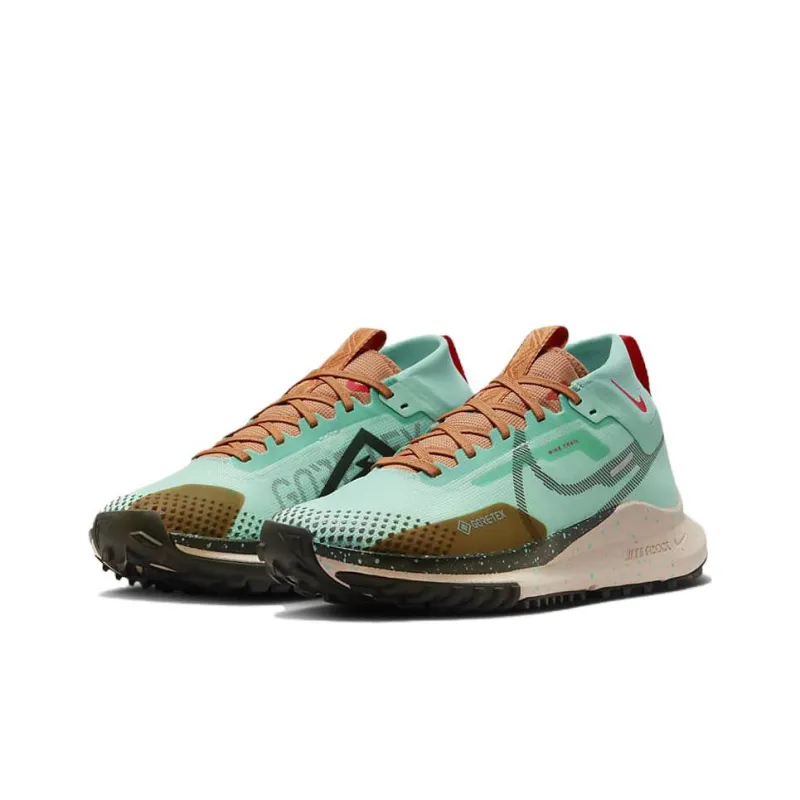 Nike React Pegasus Trail 4 Gore Tex Emerald Rise Sequoia Women's-2