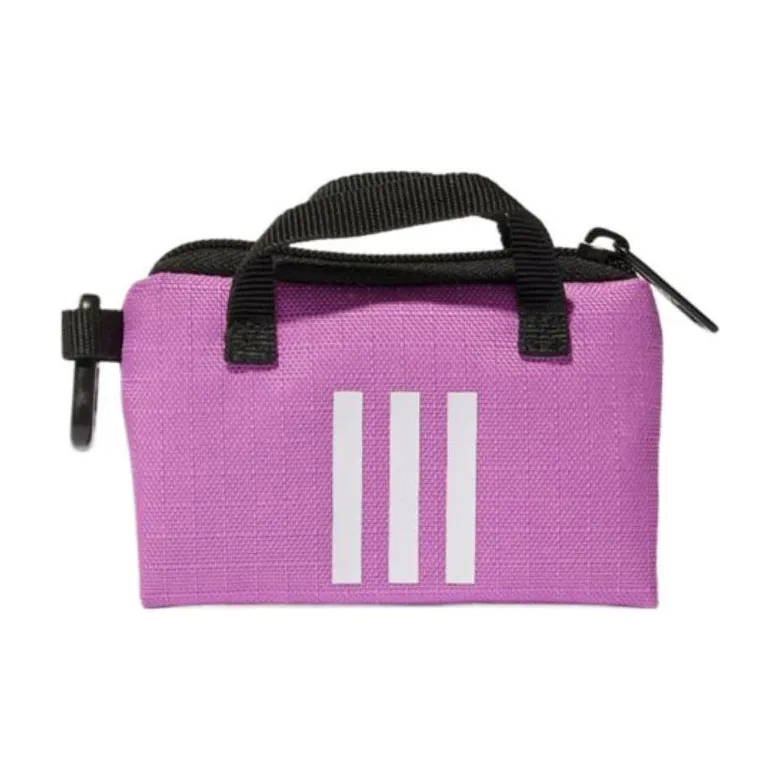 Adidas Polyester Handbag Mini Unisex Light Purple/White/Black-3
