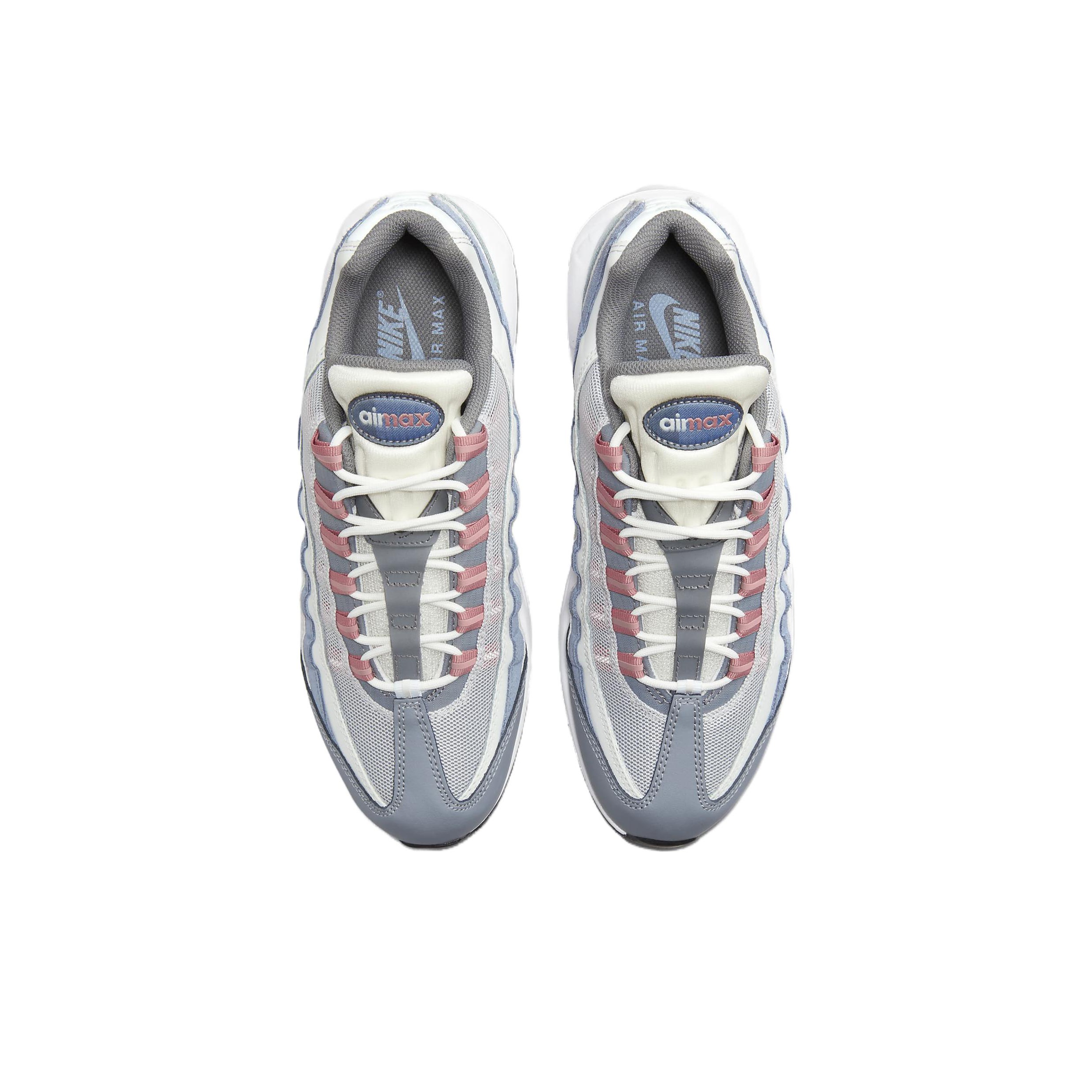 air max 95 gray and red