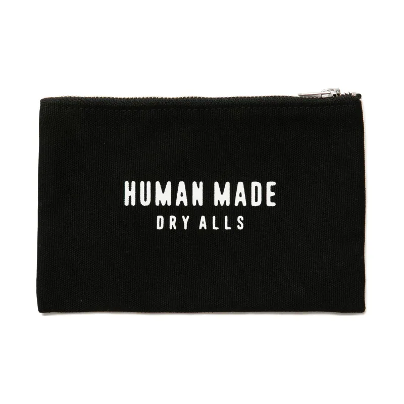HUMAN MADE Cotton Patchwork Canvas Canvas Bag Clutches Regular Women's Black-1