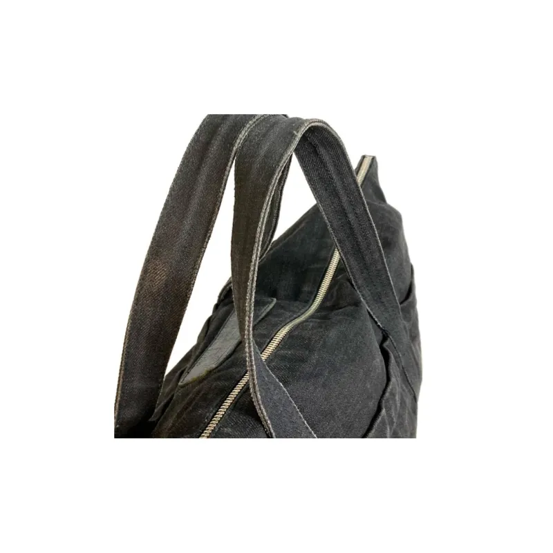 Chrome Hearts Denim Handbag Women's Black-7