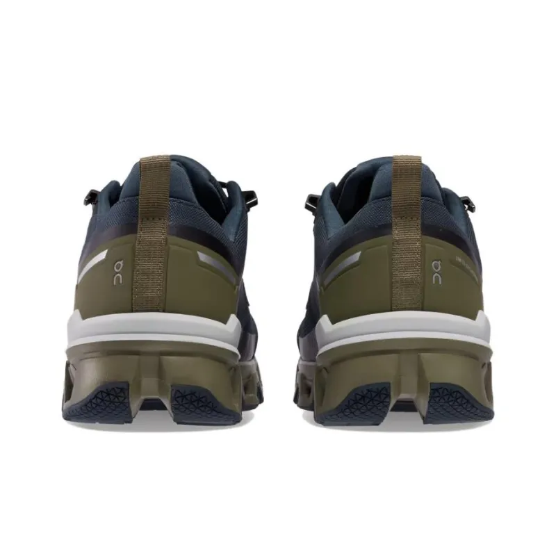 On Running Cloudwander Waterproof Midnight Olive-4