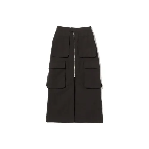 Beams Casual Long Skirts Women's Black