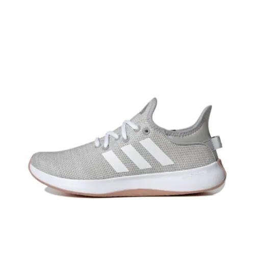 Adidas Cloudfoam Pure Grey Cloud White Silver Metallic Women's