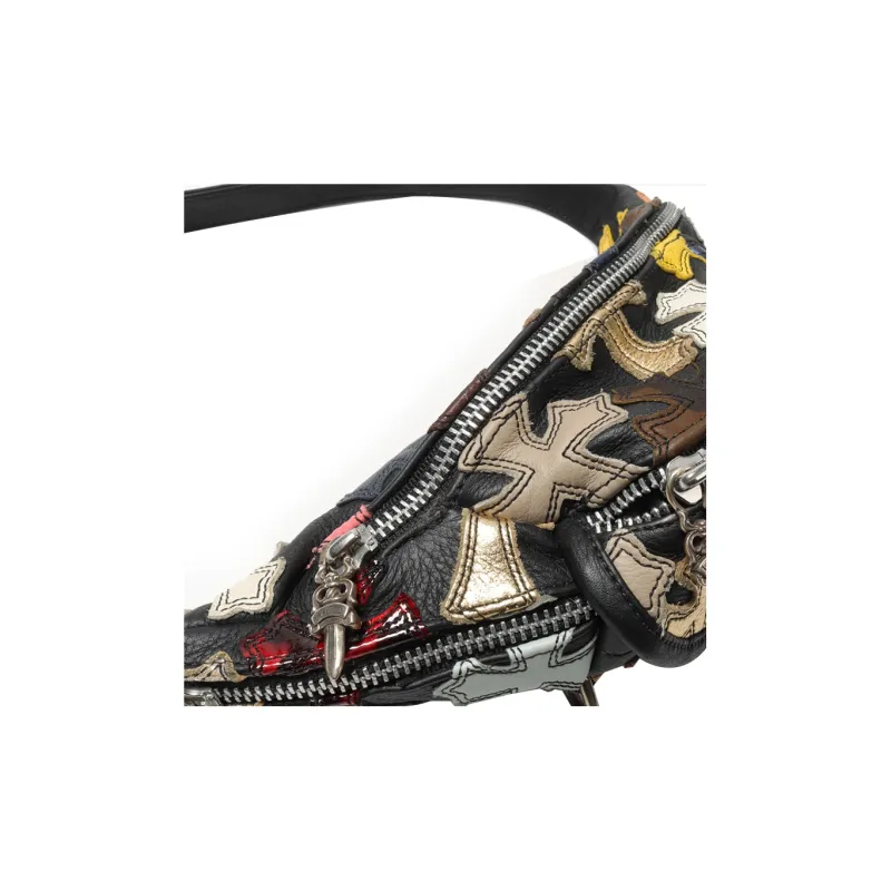Chrome Hearts Leather Fanny Pack Women's Multicolor-5