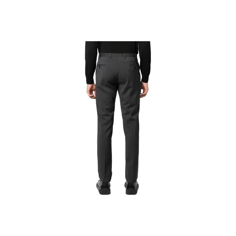 EMPORIO ARMANI Suit Trousers Men Black Gray Color-1