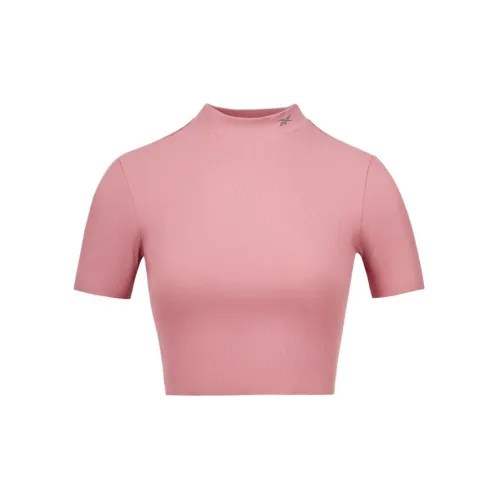 Reebok Crop Tops Women's Pink