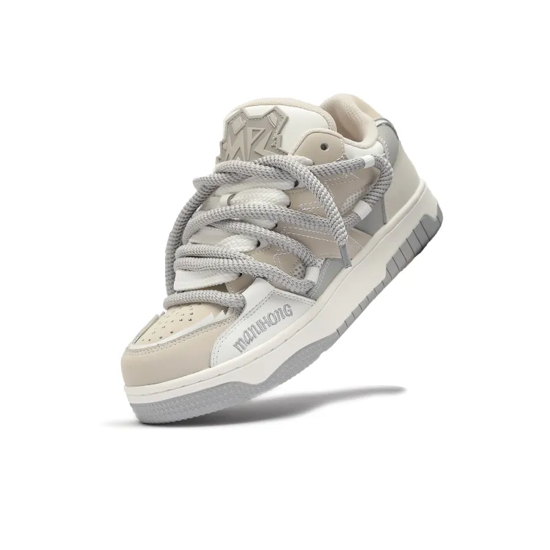 MR.PESIN Low Top Skateboard Shoes Unisex Gray-1