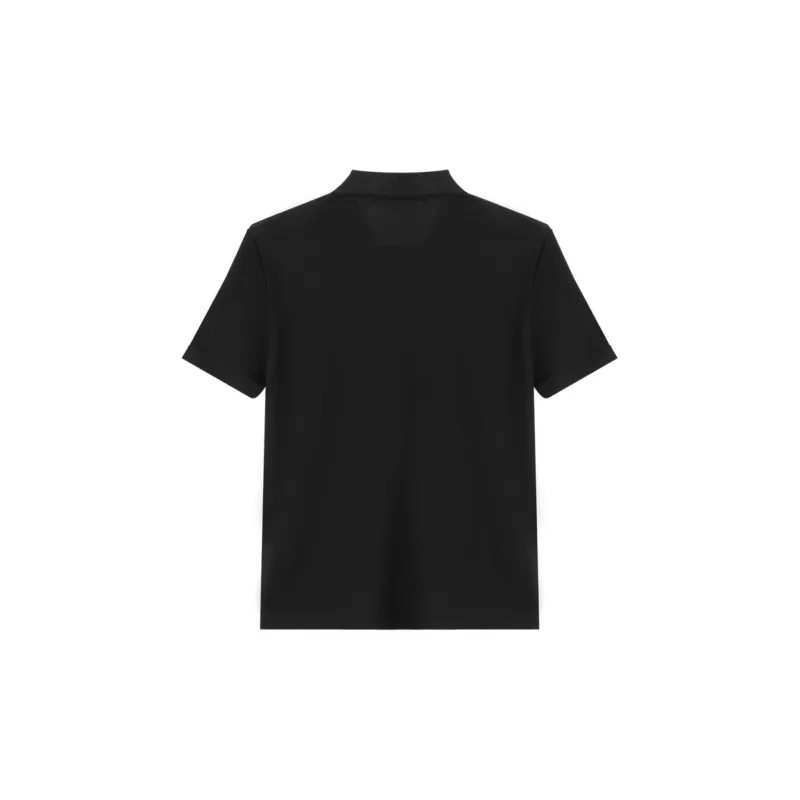 ANDREW MACKENZIE Polo Shirts Men Black-1