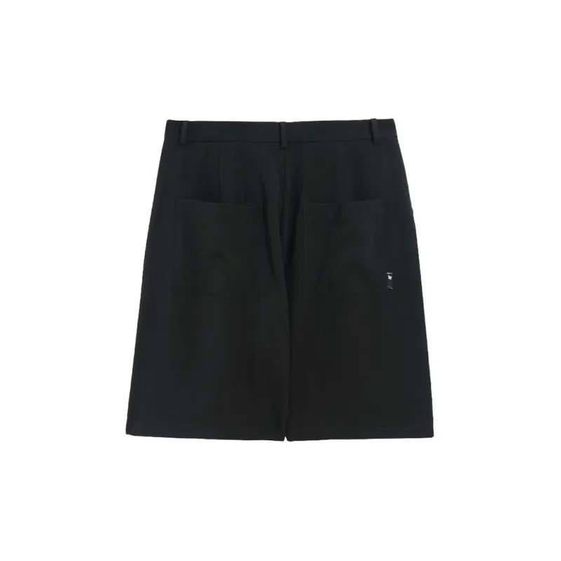 PMET Casual Shorts Unisex Black-1