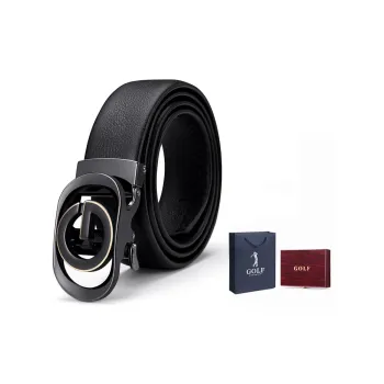 GOLF Cow Leather Leather Belts Men's 3.5CM