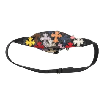 Chrome Hearts Leather Fanny Pack Women's Multicolor