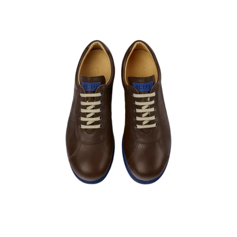 CAMPER Pelotas Low-Top Casual Shoes Men's Brown Blue-1