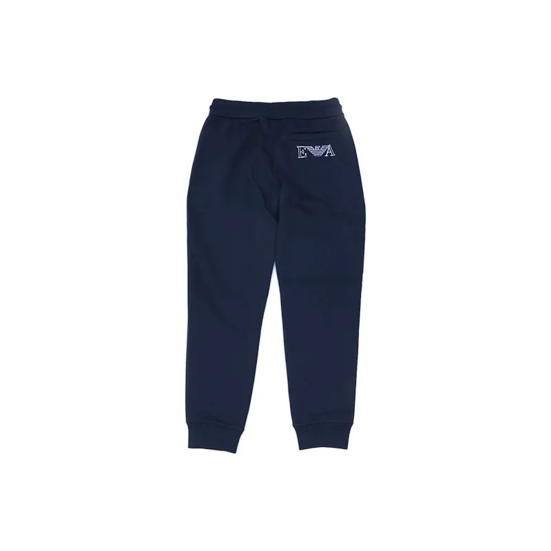 EMPORIO ARMANI Knitted Sweatpants Men Marine Blue-1