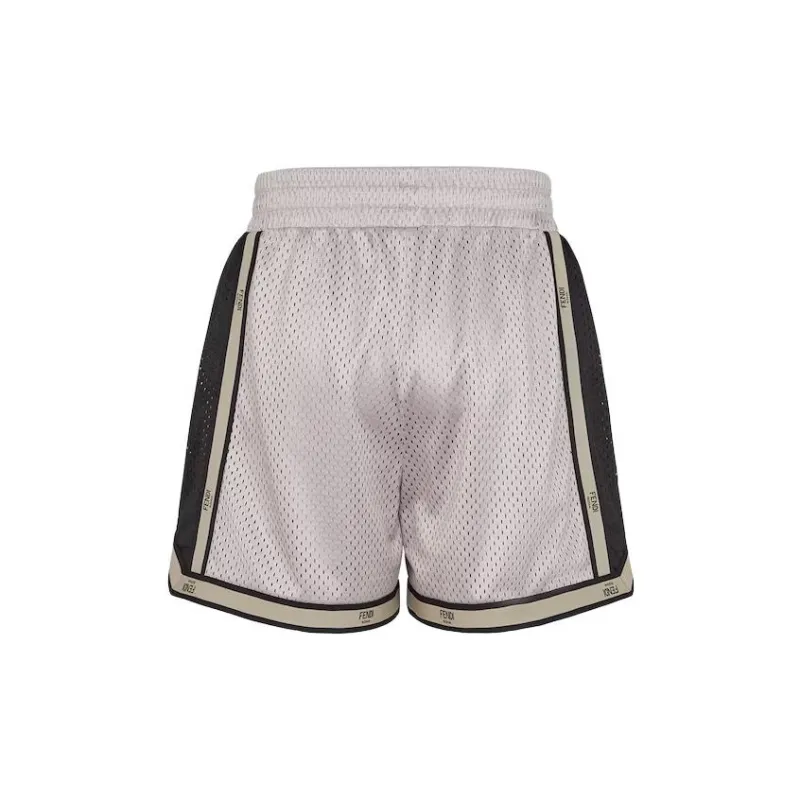 FENDI Casual Shorts Men Gray-1