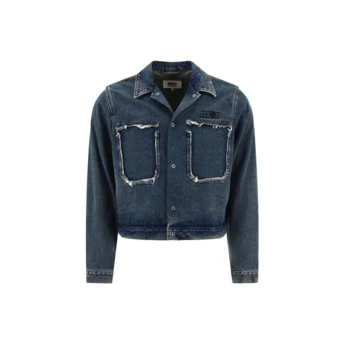 MM6 Maison Margiela Jackets Men Blue