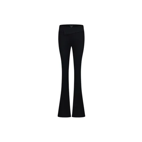 URBAN REVIVO Casual Pants Women's Jet Black