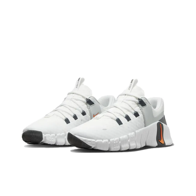 Nike Free Metcon 5 White Bright Mandarin-2