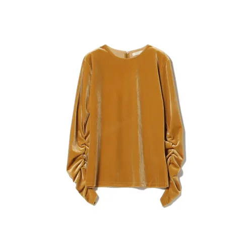 Beams Shirts Women's Mustard