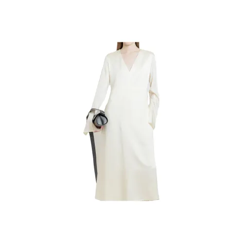 JIL SANDER Lolita Dresses Women's Beige