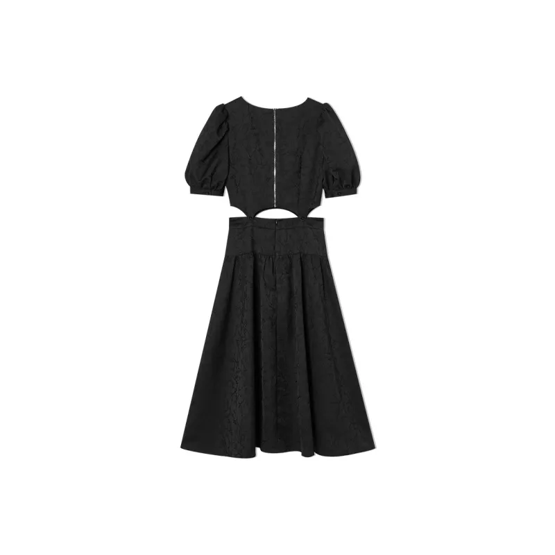 EPTISON WOMAN Short Sleeved Dresses Women's Black-1