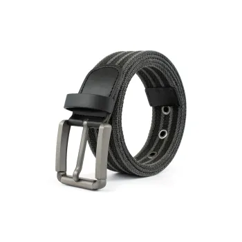 ALIEN BANG Nylon Leather Belts Unisex 3.8CM