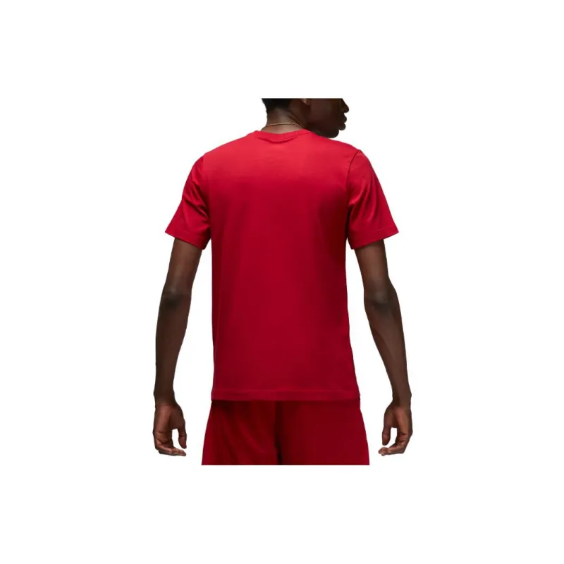 Jordan T Shirts Men Gym Red-1