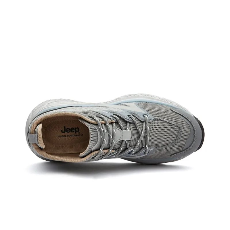 Jeep Cushioning Rebound Abrasion Resistant Lightweight Breathable Slip Resistant Low Top Outdoor Shoes Men's-9