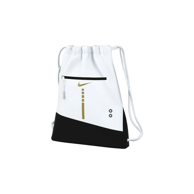Nike Hoops Elite 17L Drawstring Bag Backpack White-0