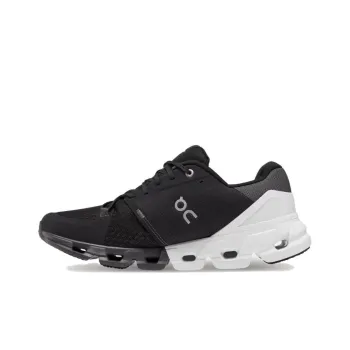 On Cloudflyer Cushioning Anti Slip And Wear Resistant Low Top Running Shoes Women's Black White