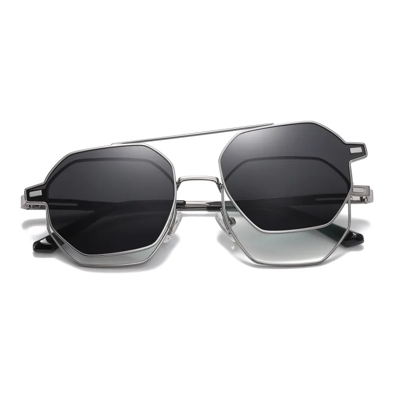 CYXUS Irregular Shape Sunglasses Unisex-0