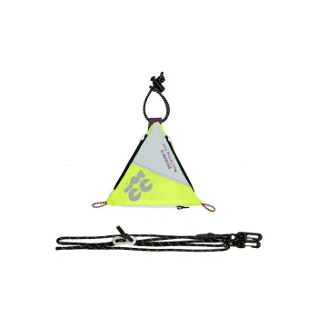 The MAD HATcher Nylon Rear Seat Bag Shoulder Bag Crossbody Bag Mini Unisex Neon Yellow