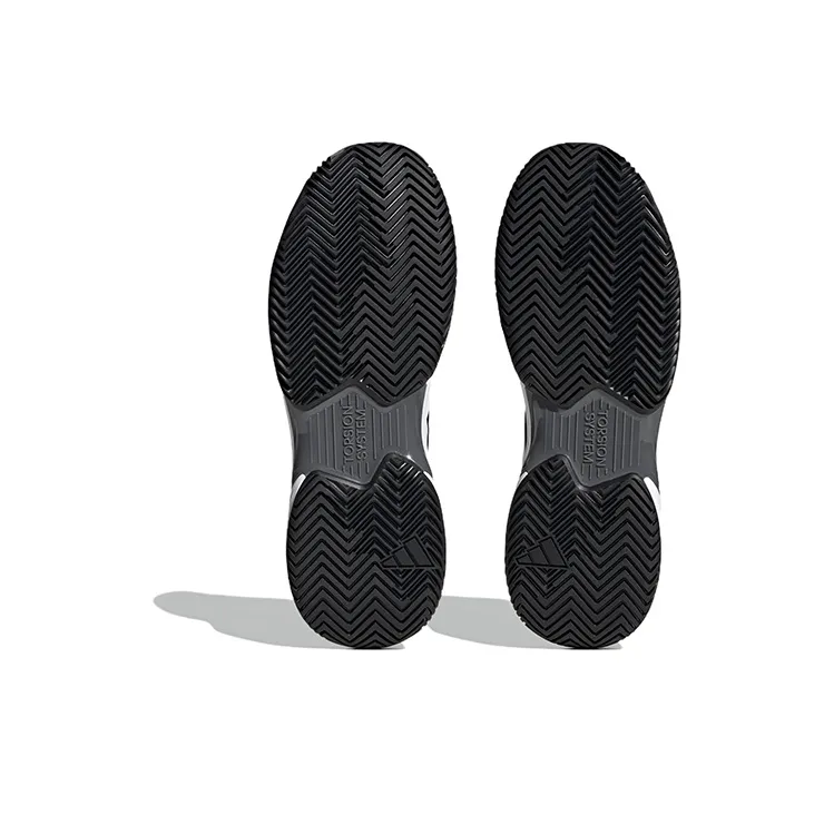 Adidas Courtjam Control Core Black Cloud White Grey Four-5