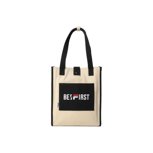 FILA Tote Bag Shopping Bag Shoulder Bag Handbag Unisex Beige