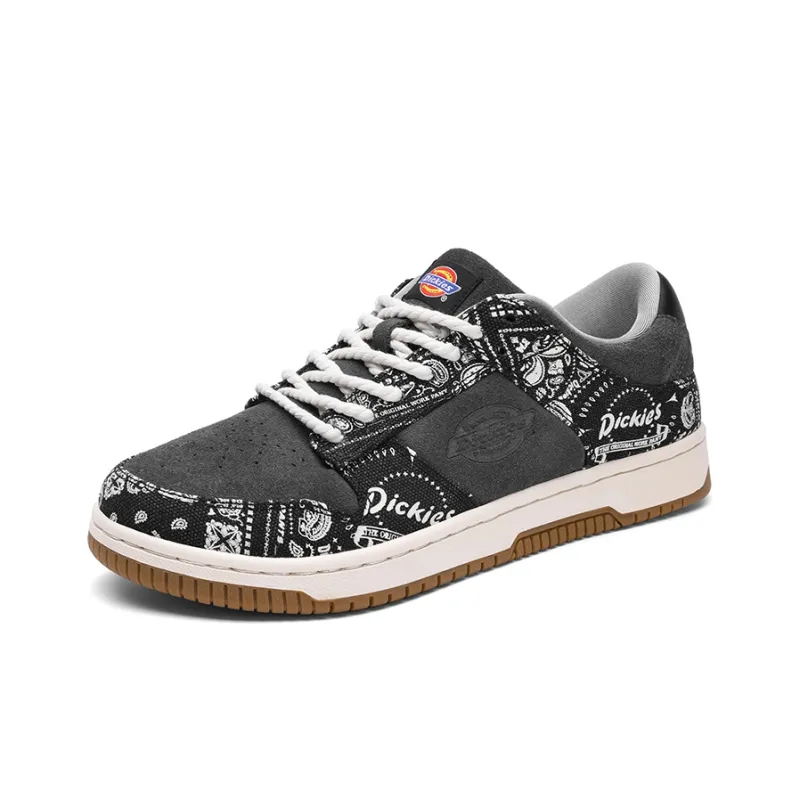 Dickies Low Top Skateboard Shoes Men's Black-1