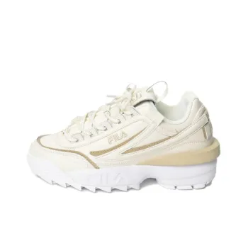 FILA Disruptor 2 2 EXP Wear-Resistant Low-Top Casual Shoes Women's Ecru