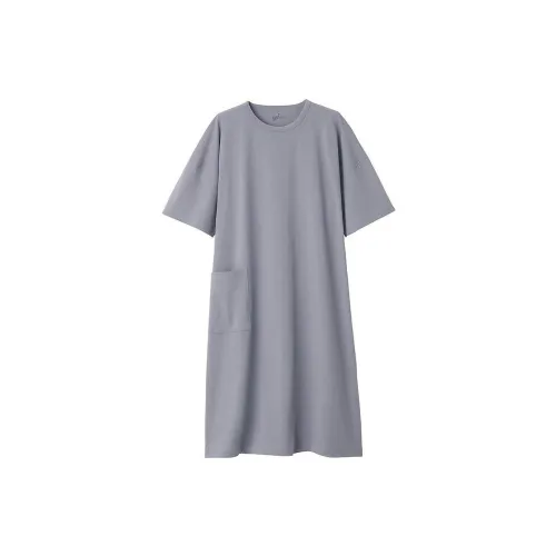 MUJI Short-Sleeved Dresses Women's