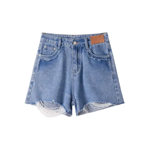 HIPPIEMISS Denim Shorts Women's Blue