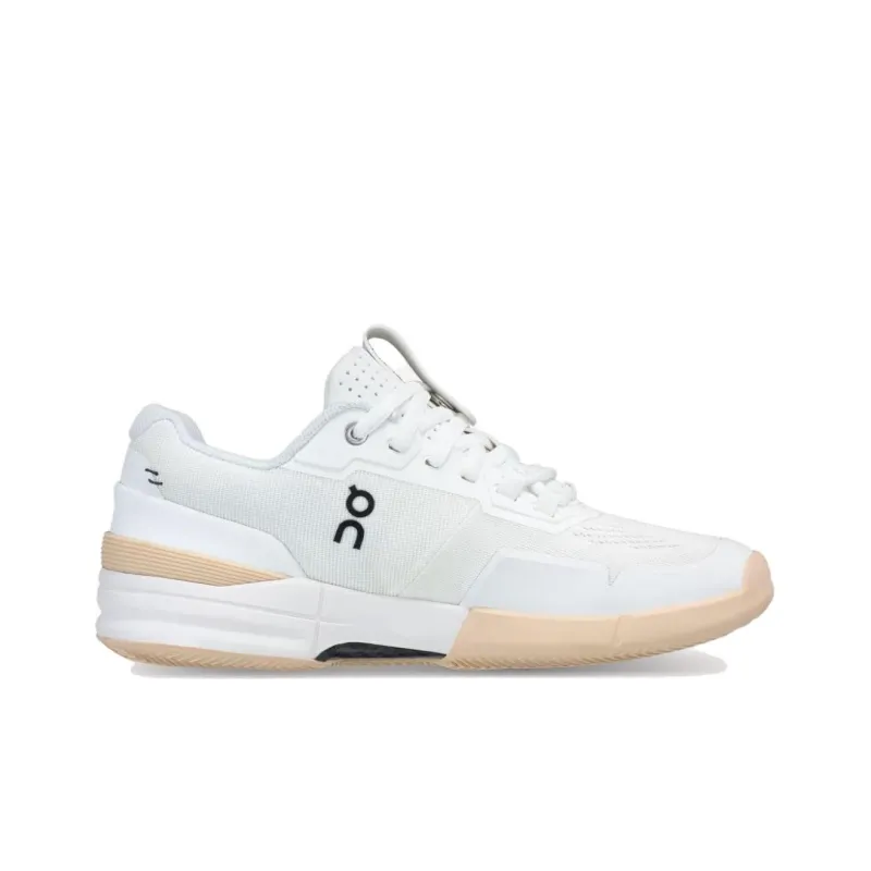 On The Roger Pro Cushioning Low-Top Running Shoes Women's White-1