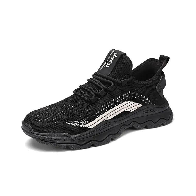 Jeep Low Top Outdoor Shoes Men's Black-4