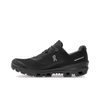 On Running Cloudventure Waterproof Black Women's
