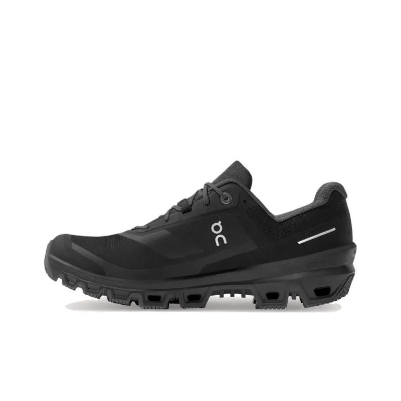 On Running Cloudventure Waterproof Black Women's-0
