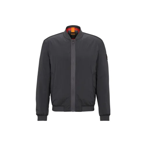 HUGO BOSS Jackets Men Gray