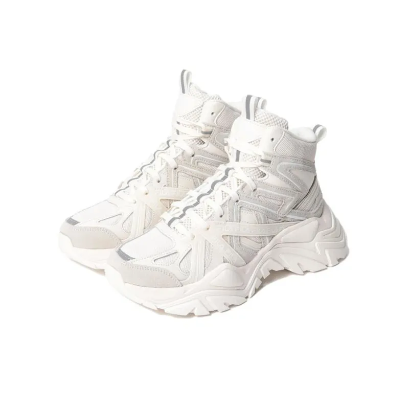 FILA Electrove 2 HIGH Wear-Resistant Mid-Top Casual Shoes Women's White-1