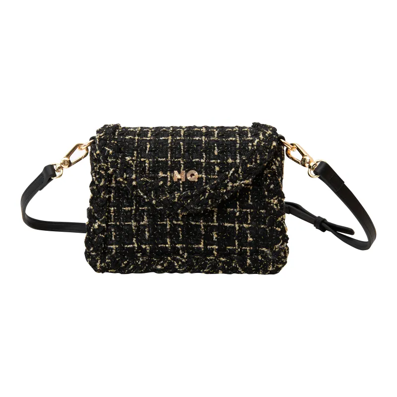 MQ Polyester Small Square Bag Envelope Bag Crossbody Bag Regular Women's Blue/Ecru-4