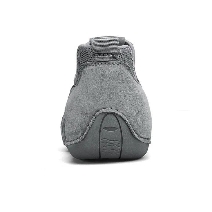 Jeep Shock Absorbers With Slip Resistant And Abrasion Resistant Properties Low Top Casual Shoes Men's Gray-5